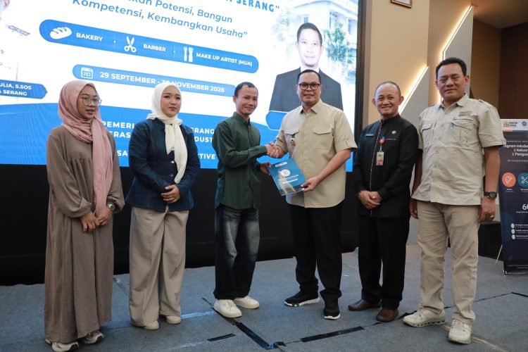 Peralatan usaha peserta inkubasi Kota Serang
