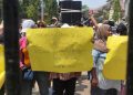 Puluhan PKL Bonakarta Geruduk Kantor Wali Kota Cilegon, Minta Solusi Relokasi