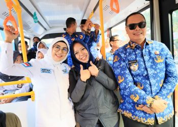 bus listrik Serang