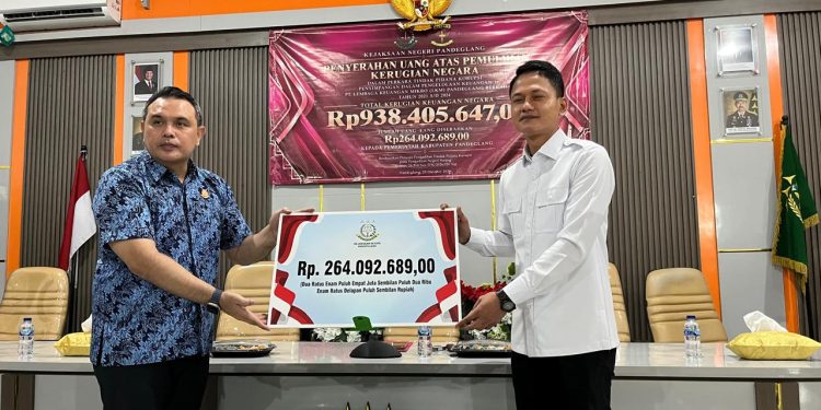 Pengembalian kerugian negara kasus korupsi LKM Pandeglang