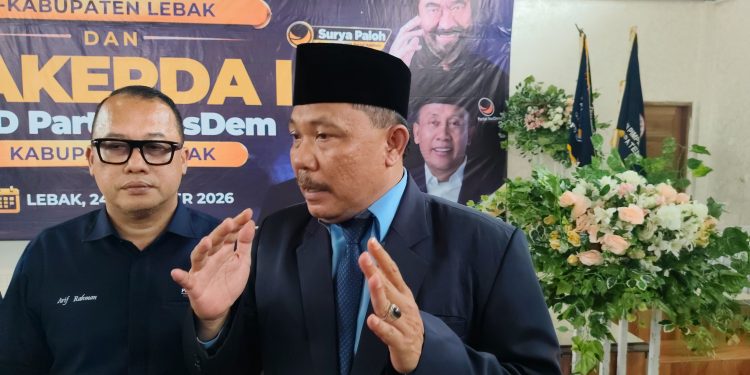 pelantikan ketua dpc masdem lebak