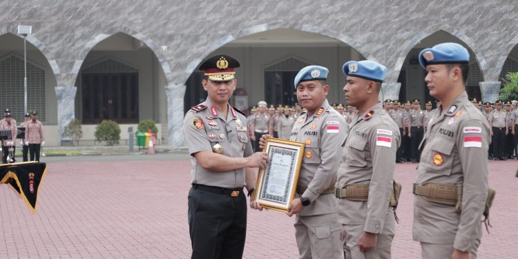 Personel Polda Banten misi perdamaian PBB